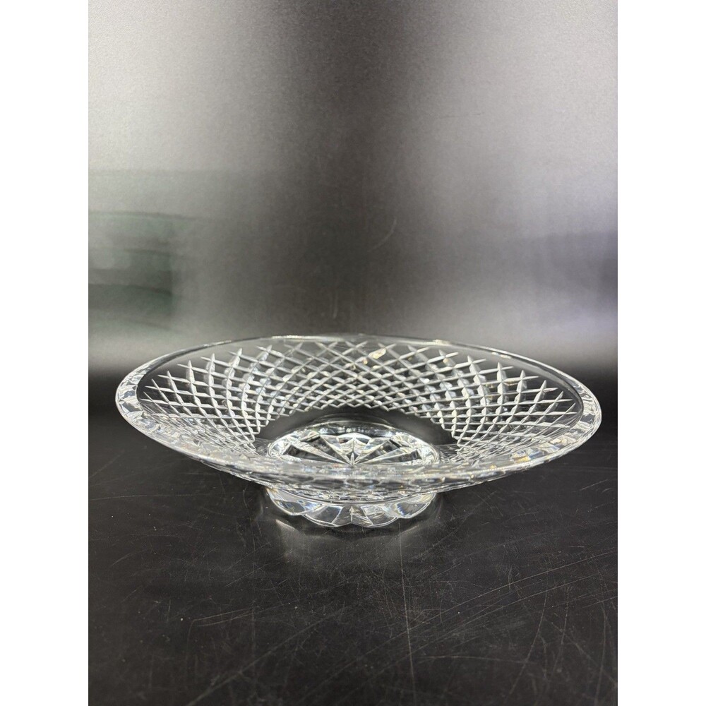 Waterford Crystal Alana pedestal Centerpiece Counsel Bowl Large